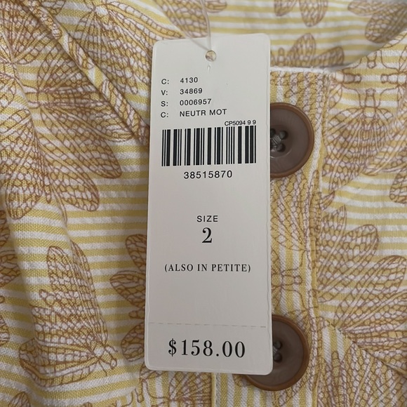 NWT Anthropologie Maeve dragonfly dress - Picture 4 of 6